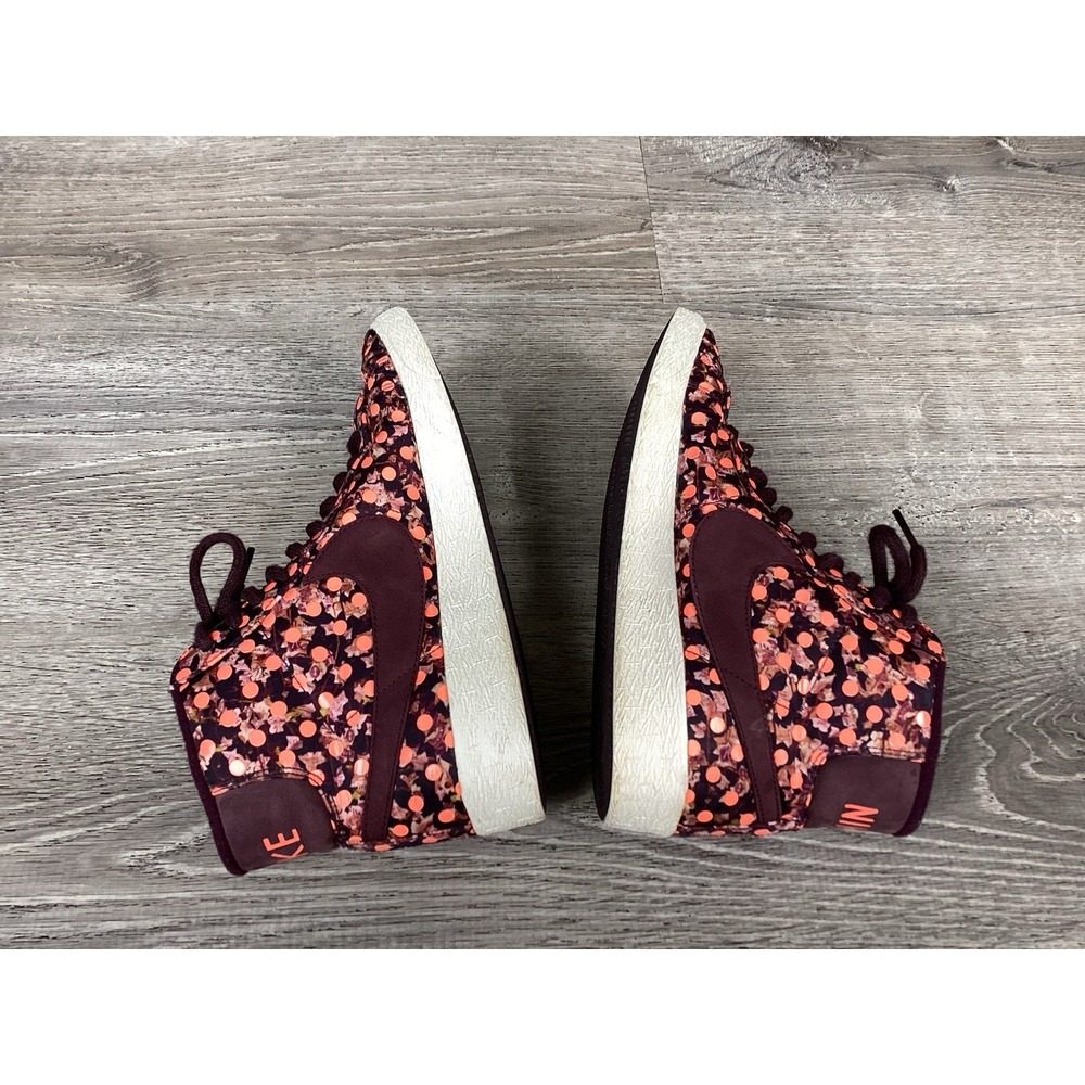 Nike SB Blazer Mid Vintage QS Liberty of London High Top Shoes Sneakers Size 7.5 - Picture 10 of 12